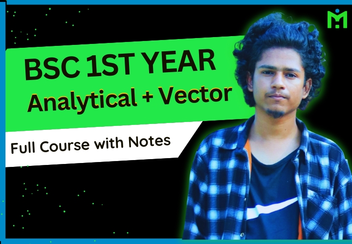 Analytical Geometry - BSc and BA 1st year Math Course with Free Notes